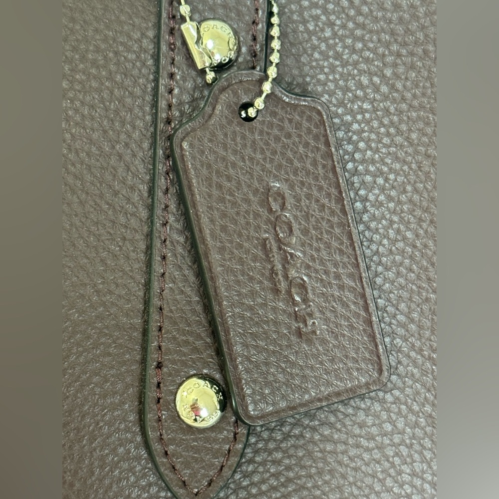 Coach Oxblood Leather Market Tote - NEW with tag - Picture 3 of 7